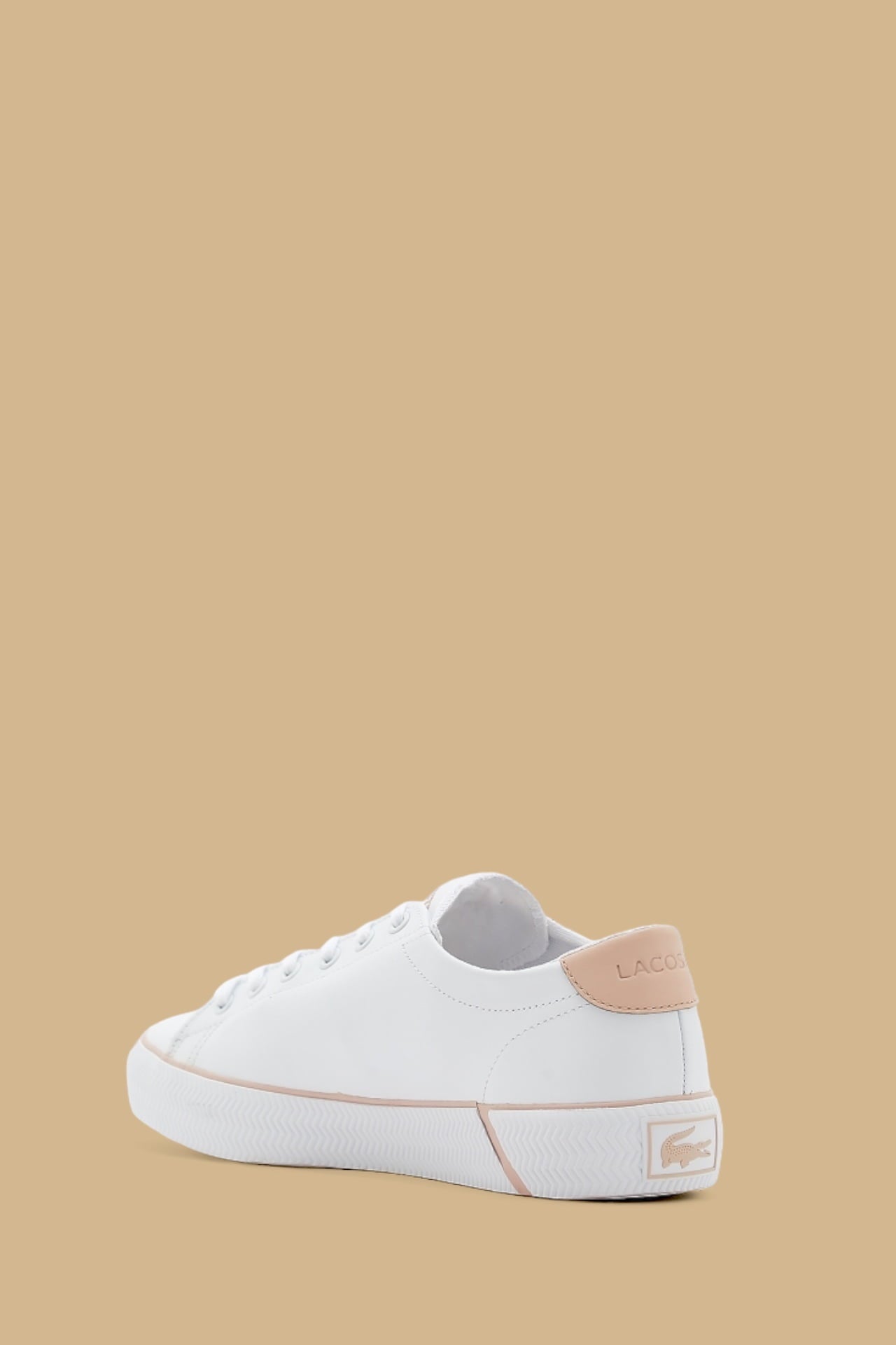 Tênis Lacoste Feminino Gripshot-Branco e Rosa
