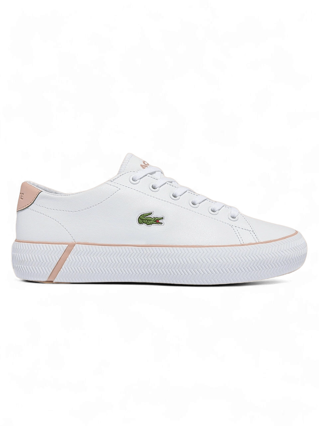 Tênis Lacoste Feminino GRIPSHOT-Branco e Rosa