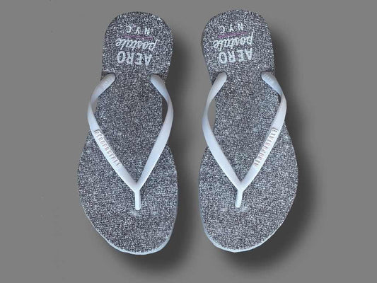 Chinelo Feminino Aeropostale Cinza