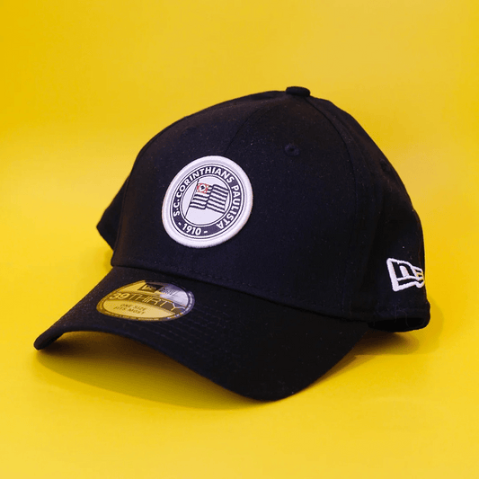 Boné New Era Corinthians Preto e Branco