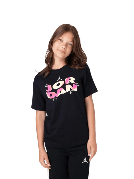 Camiseta Jordan Feminina JDB Lemonade Stand-Preta