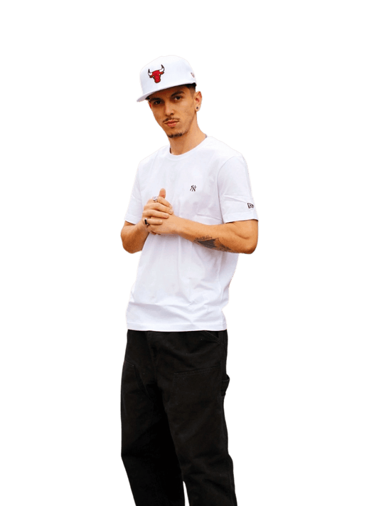 Camiseta New Era Masculina Mlb New York Yankees -Branca