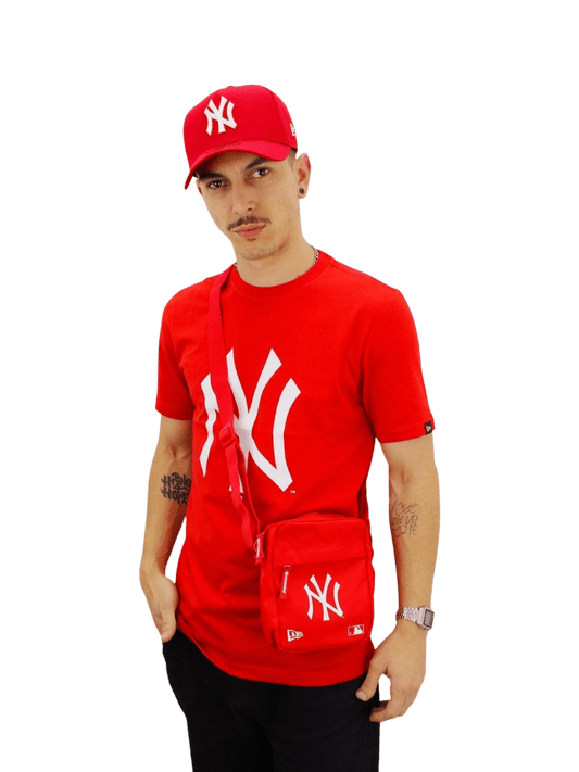 Camiseta New era, Masculina MLB New York Yankees- Vermelha