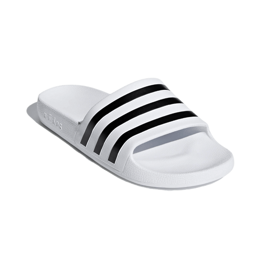 Chinelo Adidas Adilette Aqua Masculino - Branco + Preto