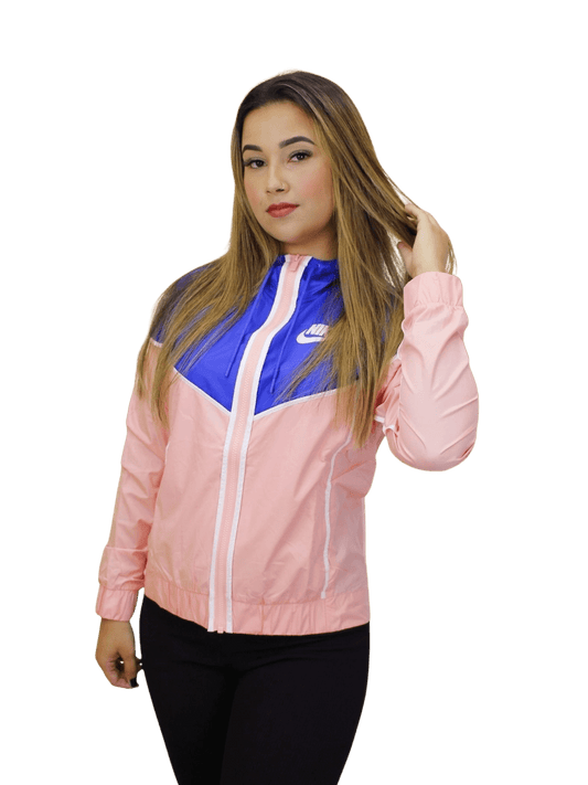 Jaqueta Nike corta vento Feminina-Rosa