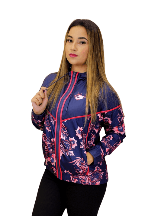 Jaqueta Nike corta vento Feminina-Roxa