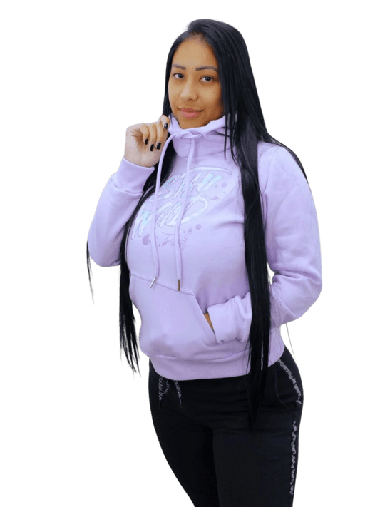 Moletom Feminino Tricats-Lilas