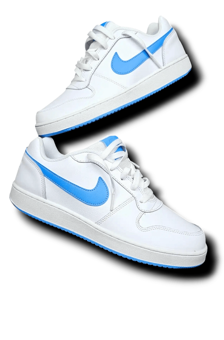 Tênis Nike Ebernon Low - Branco e azul