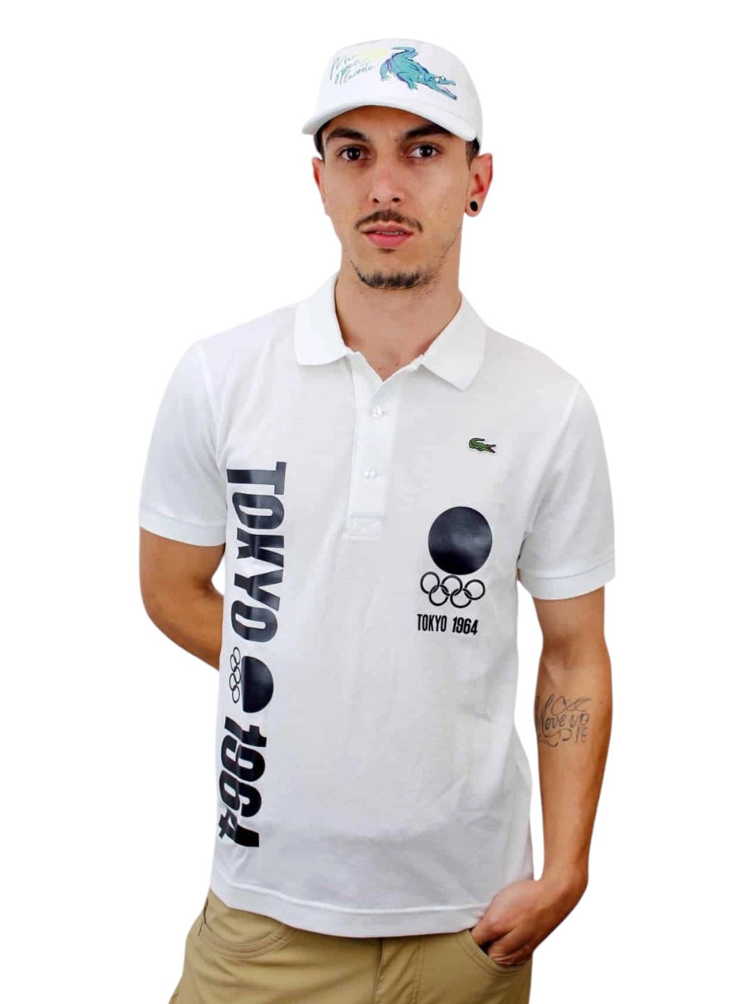 Polo Lacoste Sport Heritage Olímpiadas Tokyo