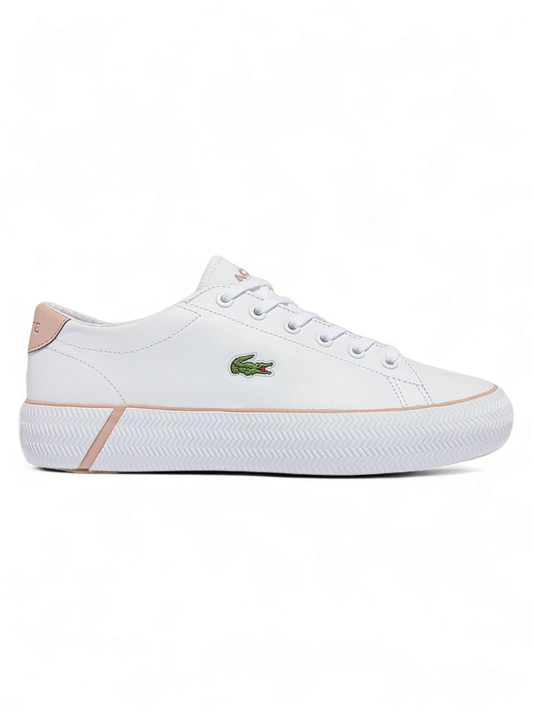 Tênis Lacoste Feminino GRIPSHOT-Branco e Rosa