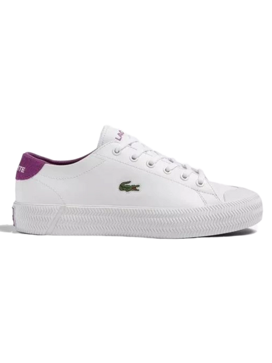 Tênis Lacoste Feminino Gripshot-Branco e Roxo