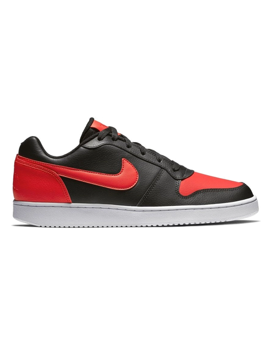 Tênis Nike Ebernon Low-Preto e Vermelho